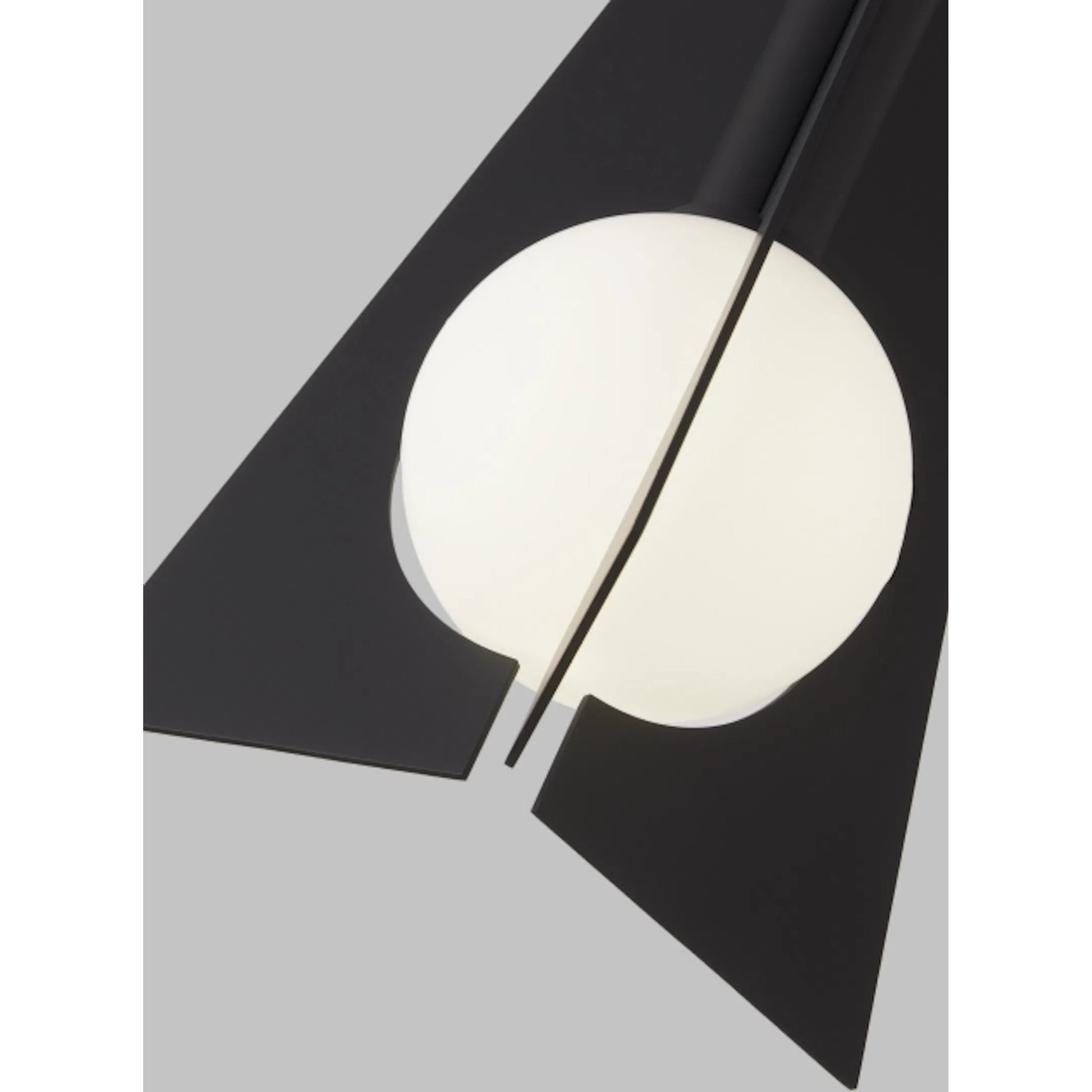 Mini Orbel Pyramid Pendant by Visual Comfort & Co.. Made from aluminum in a unique style.