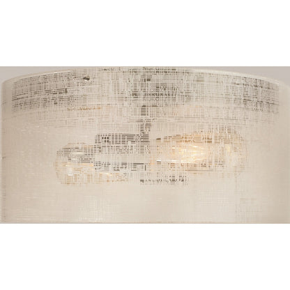 Vetra Ceiling Light Flush by Tech Lighting in satin nickel. Made from glass in a cottage & farmhouse style.