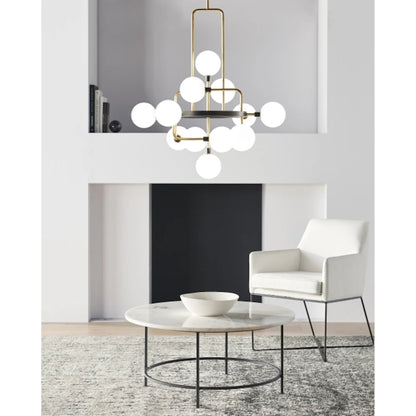 Viaggio Chandelier by Tech Lighting. Made from metal in a modern style.