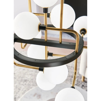 Viaggio Chandelier by Tech Lighting. Made from metal in a modern style.