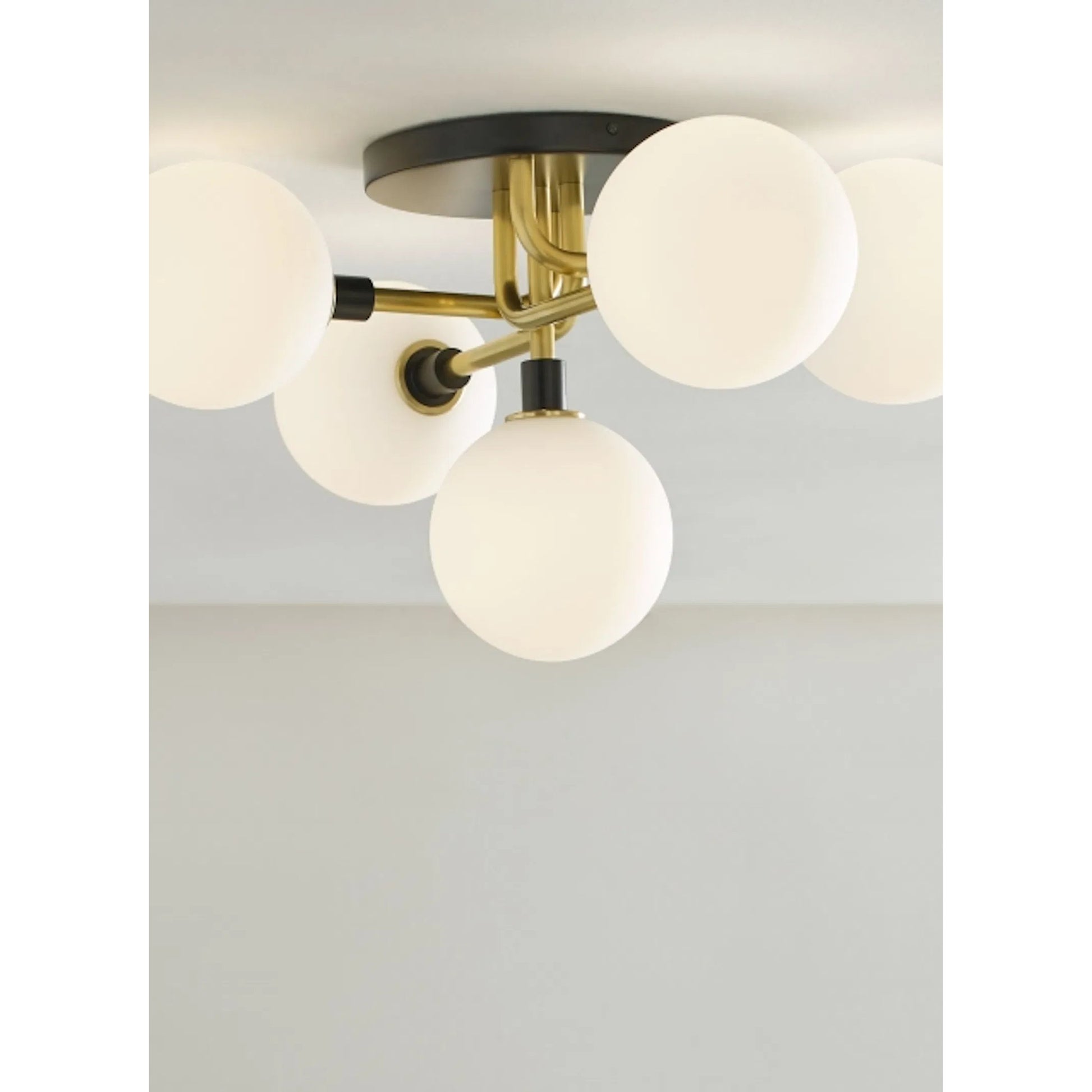 Viaggio Flush Mount by Tech Lighting. Made from metal in a modern style.