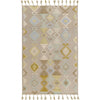 Medium Gray, Taupe, Oatmeal, Pale Blue, Tan, Beige / 2' x 3'