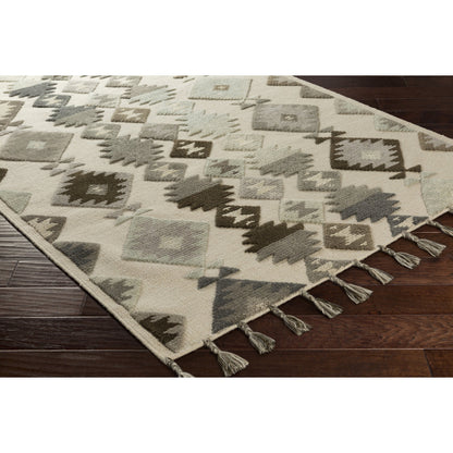 Tallo TLL-3000 Indoor/Outdoor Rug by Surya. Made from 80% wool, 20% cotton in a unique style.