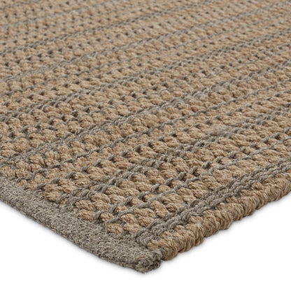 Talin TLN01 Rug by Jaipur Living in tan, gray. Made from 100% polypropylene in a unique style.