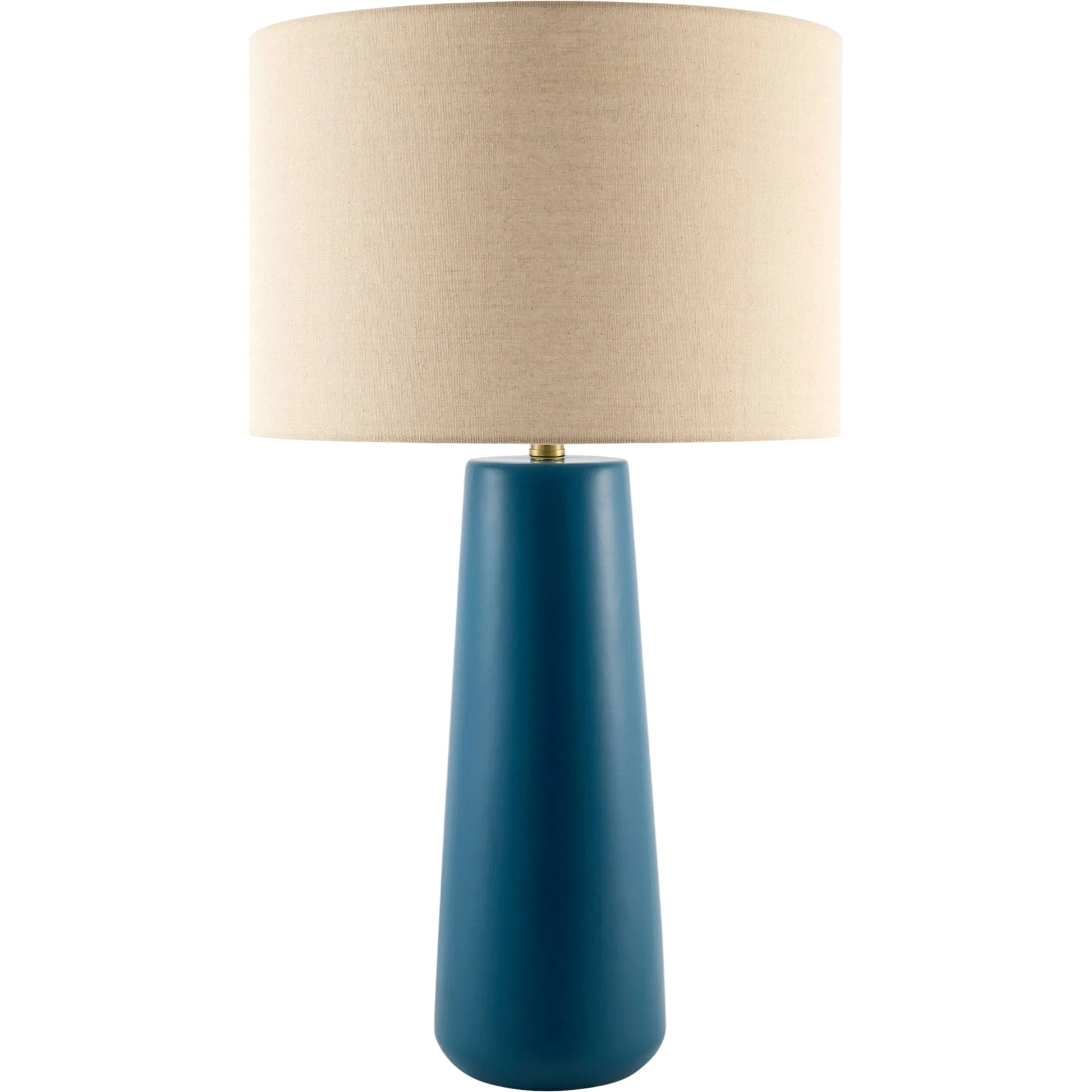Talari Accent Table Lamp by Livabliss in plated, glazed. Made from ceramic, linen, polyester, iron in a unique style.