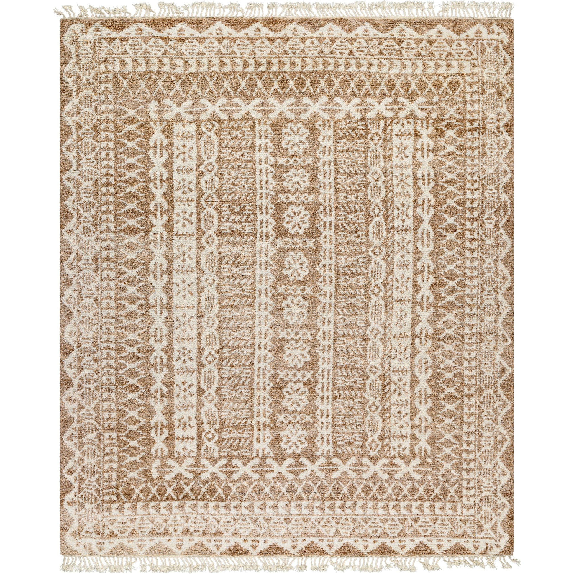 Tulsa TLS-2300 Rug by Surya in beige, ivory, taupe. Made from face: 100% wool, warp: 100% wool in a unique style.