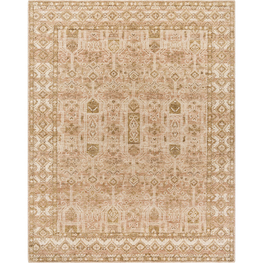 Tulu Rug - 539879 by Surya in khaki, natural, prairie dust, desert sand, light wood, butter. Made from wool in a unique style.