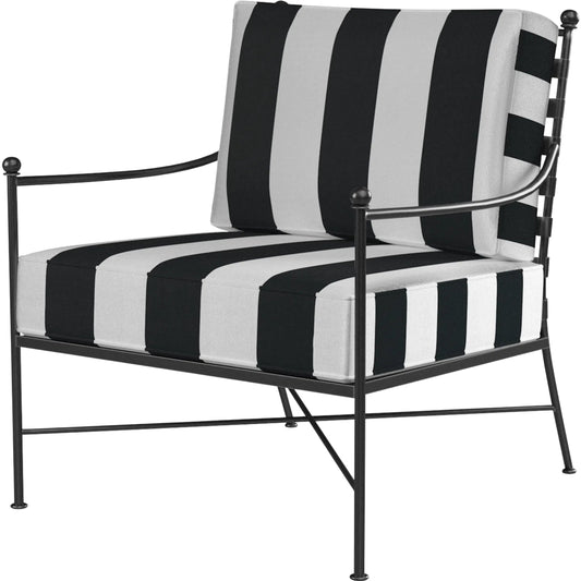 Provence Outdoor Club Chair by Sunset West. Made from wrought iron in a modern style.