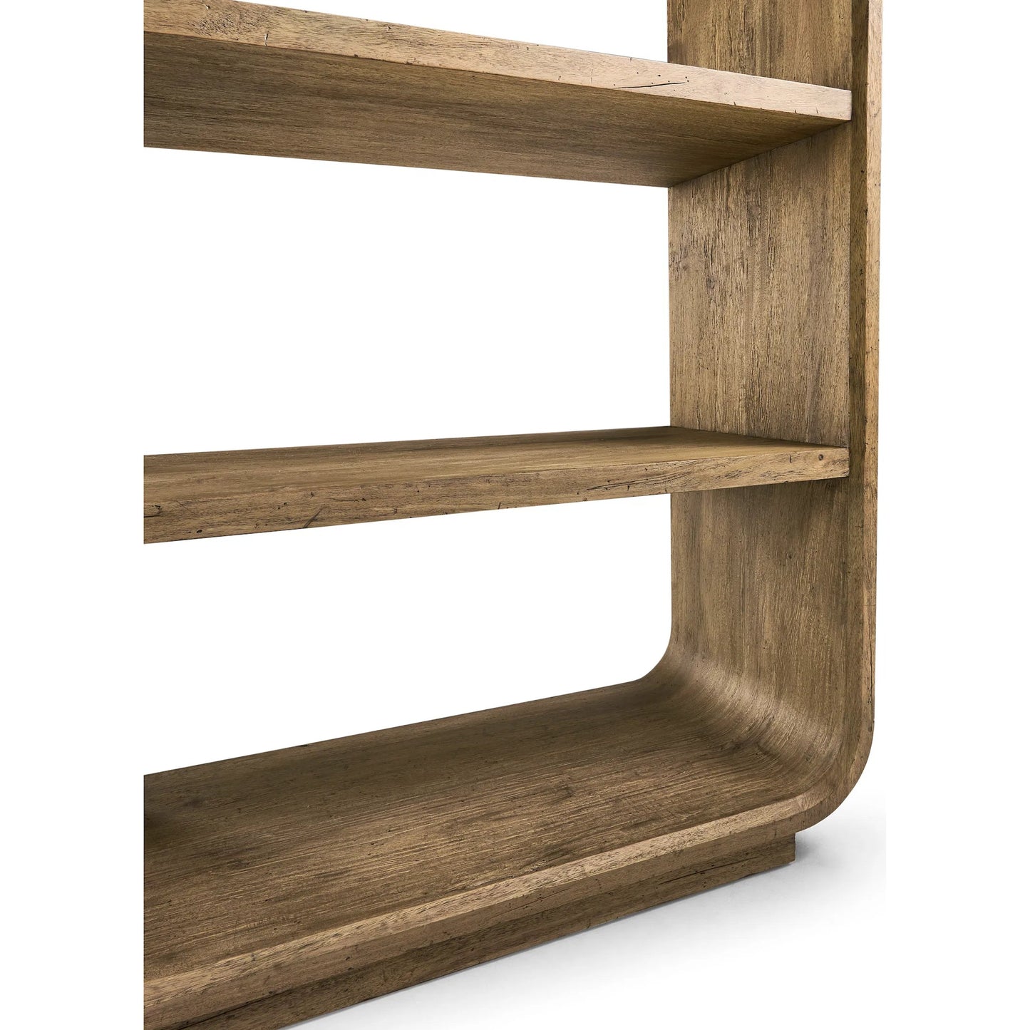 007 SI-2462626 | Closeup | Stone Ridge Etagere by Jonathan Charles in tully light acacia. Made from acacia veneer in a transitional style.