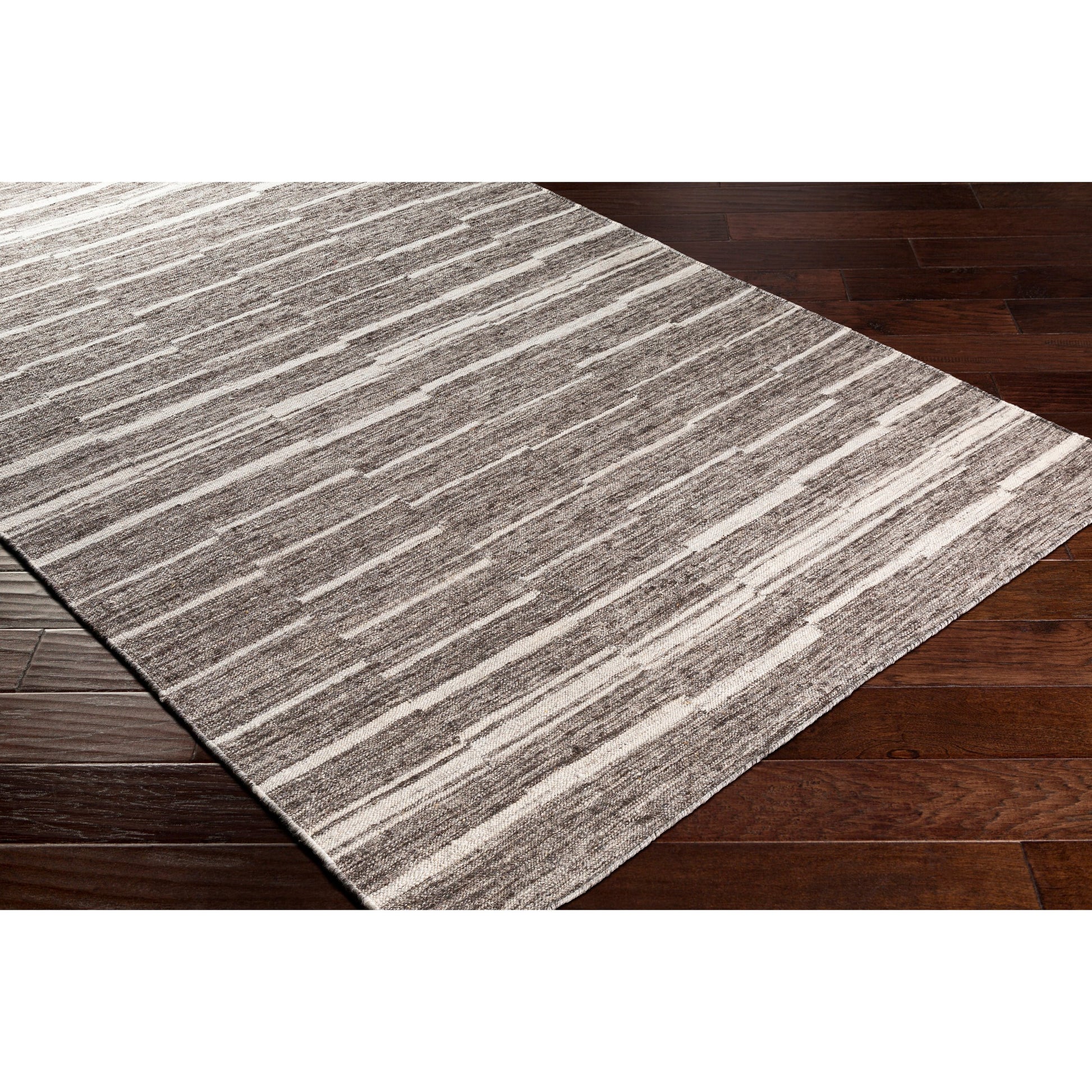Tamaris TMI-2300 Rug by Surya in charcoal, cream, gray, light gray. Made from 60% wool, 40% viscose in a unique style.
