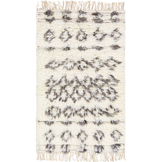Tulum Rug - 25937 by Surya in beige, gray, taupe, dark brown. Made from 100% new zealand wool in a unique style.