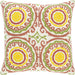 Termez Indoor/Outdoor Pillow by Surya. Made from 95% polyester, 5% linen in a traditional style.