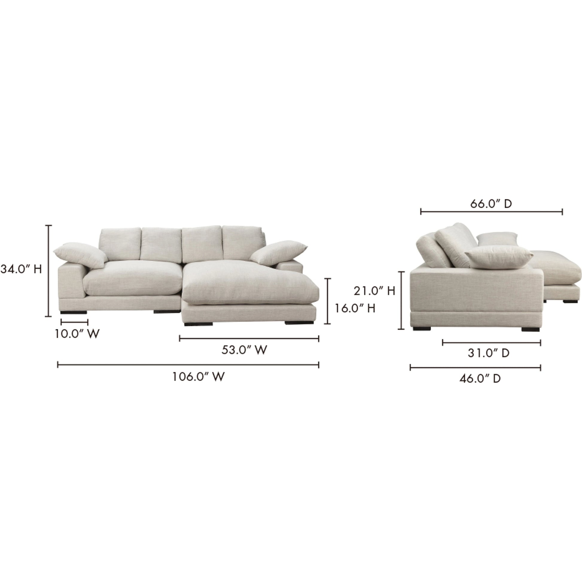 Plunge Sectional by Moe's Home Collection. Made from unique in a modern style.