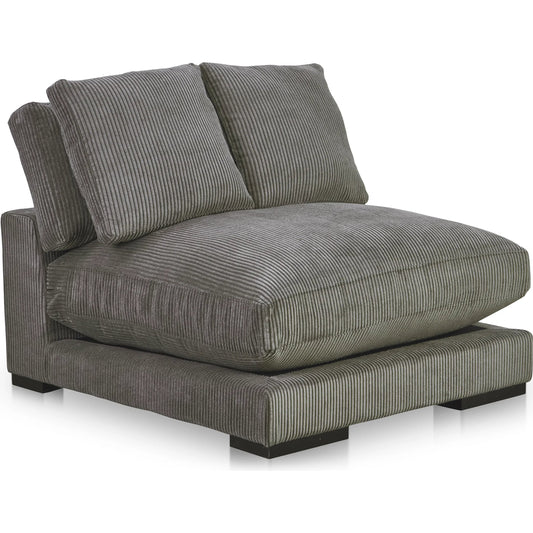 Plunge Slipper Chair by Moe's Home Collection. Made from upholstery: 100% polyester, solid eucalyptus frame, plywood (fixed rubber wood feet), springs, webbing support, high density foam, fill in a unique style.