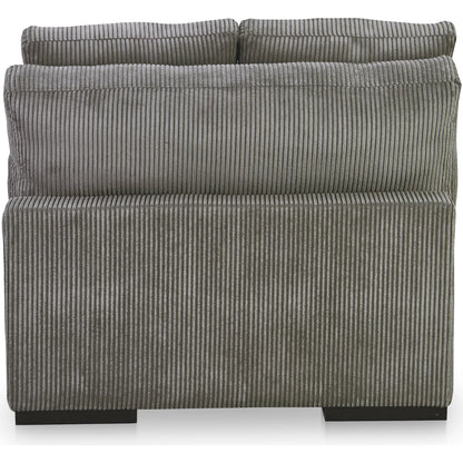 Plunge Slipper Chair by Moe's Home Collection. Made from upholstery: 100% polyester, solid eucalyptus frame, plywood (fixed rubber wood feet), springs, webbing support, high density foam, fill in a unique style.