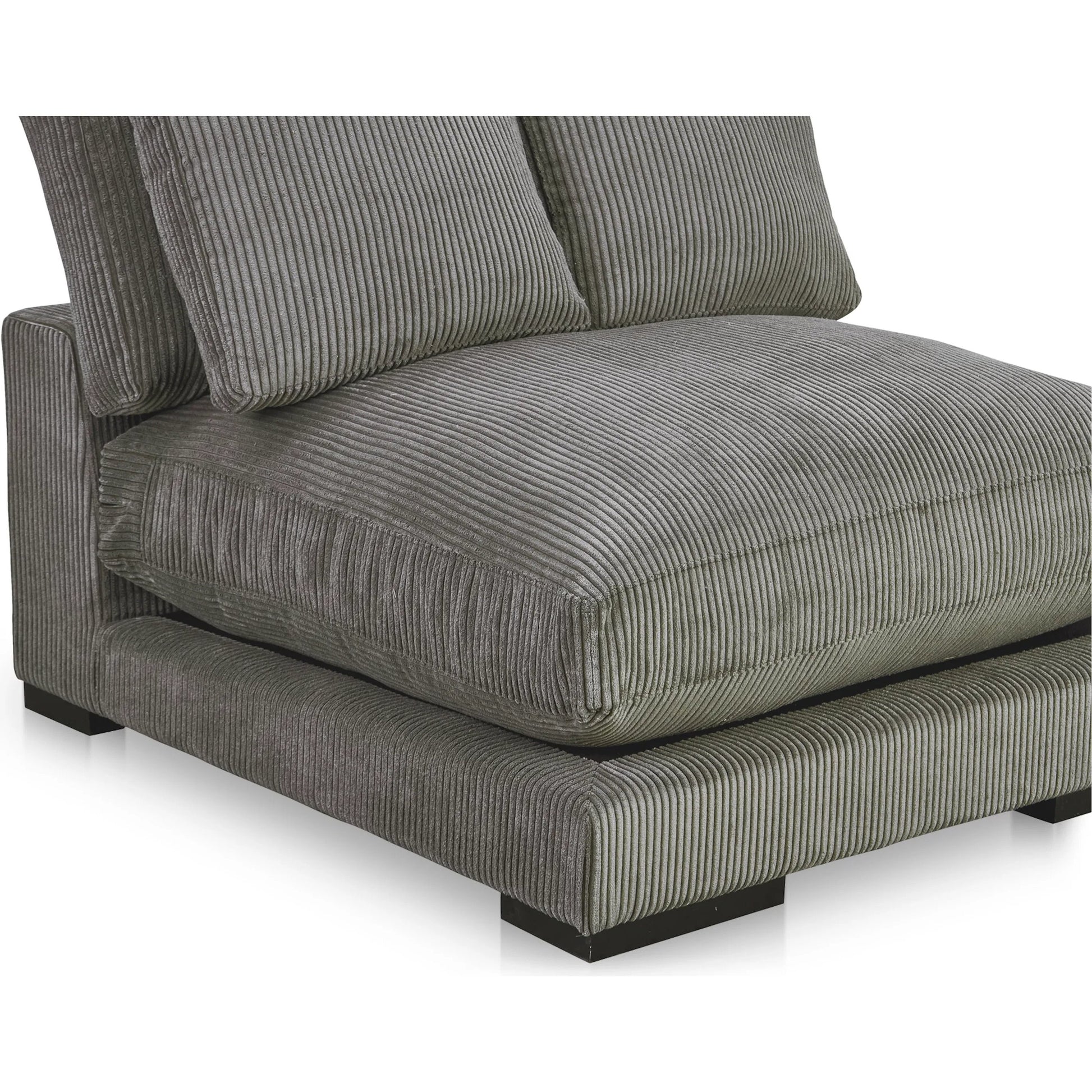 Plunge Slipper Chair by Moe's Home Collection. Made from upholstery: 100% polyester, solid eucalyptus frame, plywood (fixed rubber wood feet), springs, webbing support, high density foam, fill in a unique style.