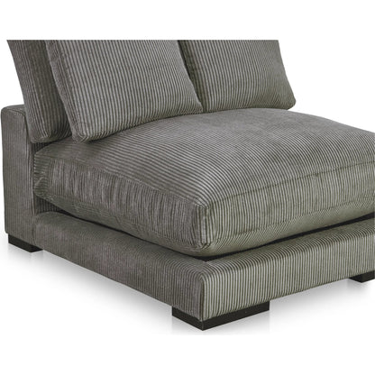 Plunge Slipper Chair by Moe's Home Collection. Made from upholstery: 100% polyester, solid eucalyptus frame, plywood (fixed rubber wood feet), springs, webbing support, high density foam, fill in a unique style.