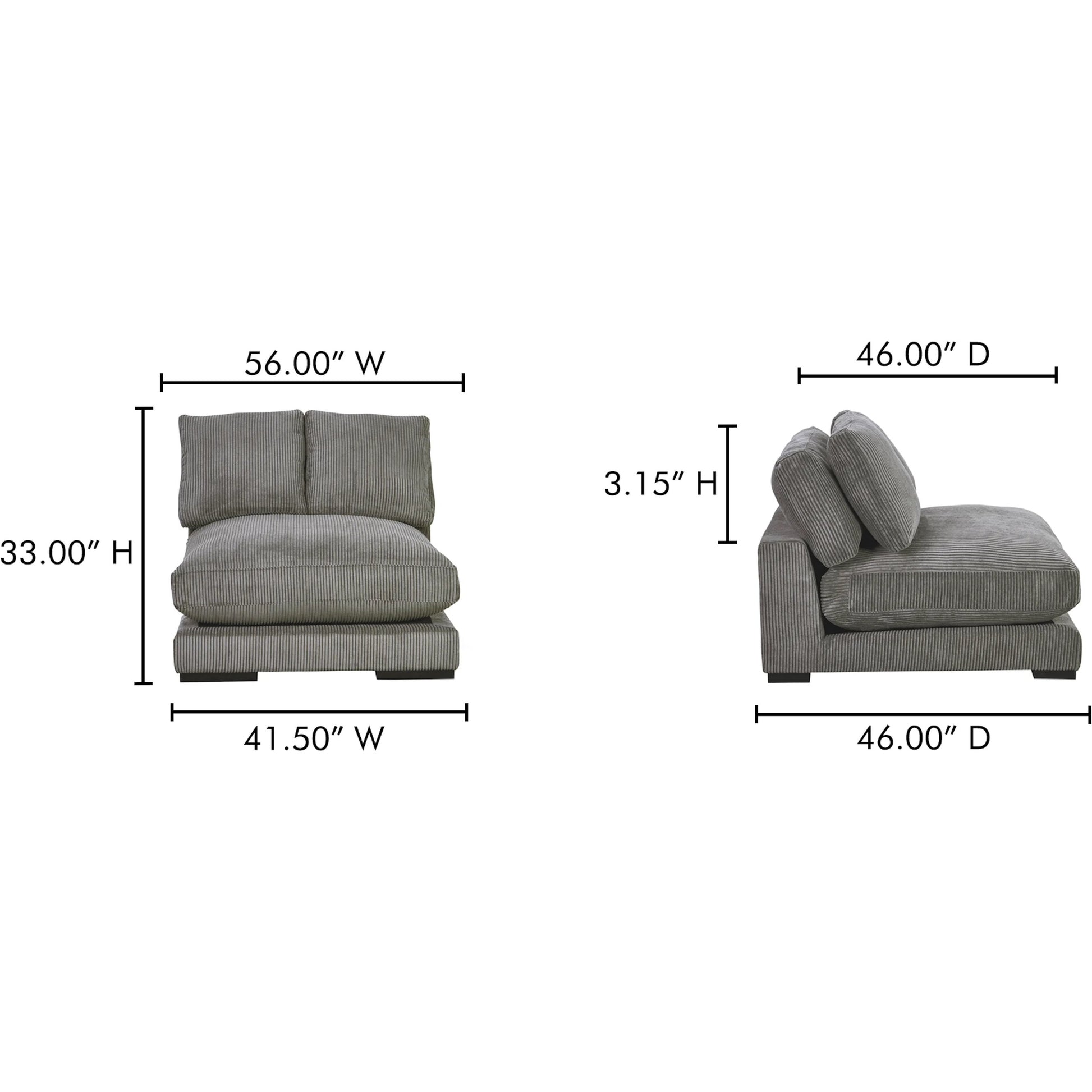 Plunge Slipper Chair by Moe's Home Collection. Made from upholstery: 100% polyester, solid eucalyptus frame, plywood (fixed rubber wood feet), springs, webbing support, high density foam, fill in a unique style.
