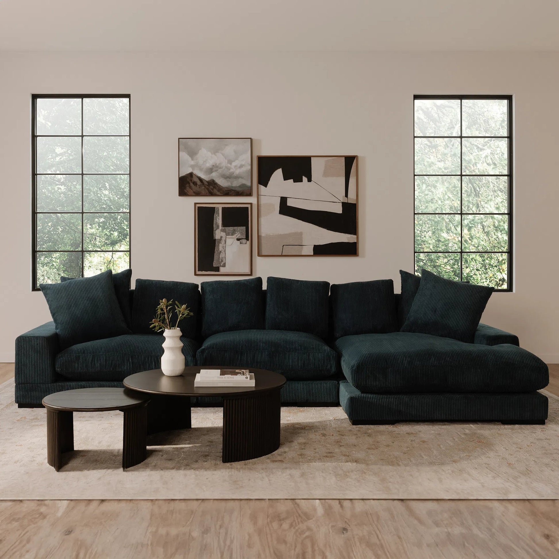 Plunge Slipper Chair by Moe's Home Collection. Made from upholstery: 100% polyester, solid eucalyptus frame, plywood (fixed rubber wood feet), springs, webbing support, high density foam, fill in a unique style.