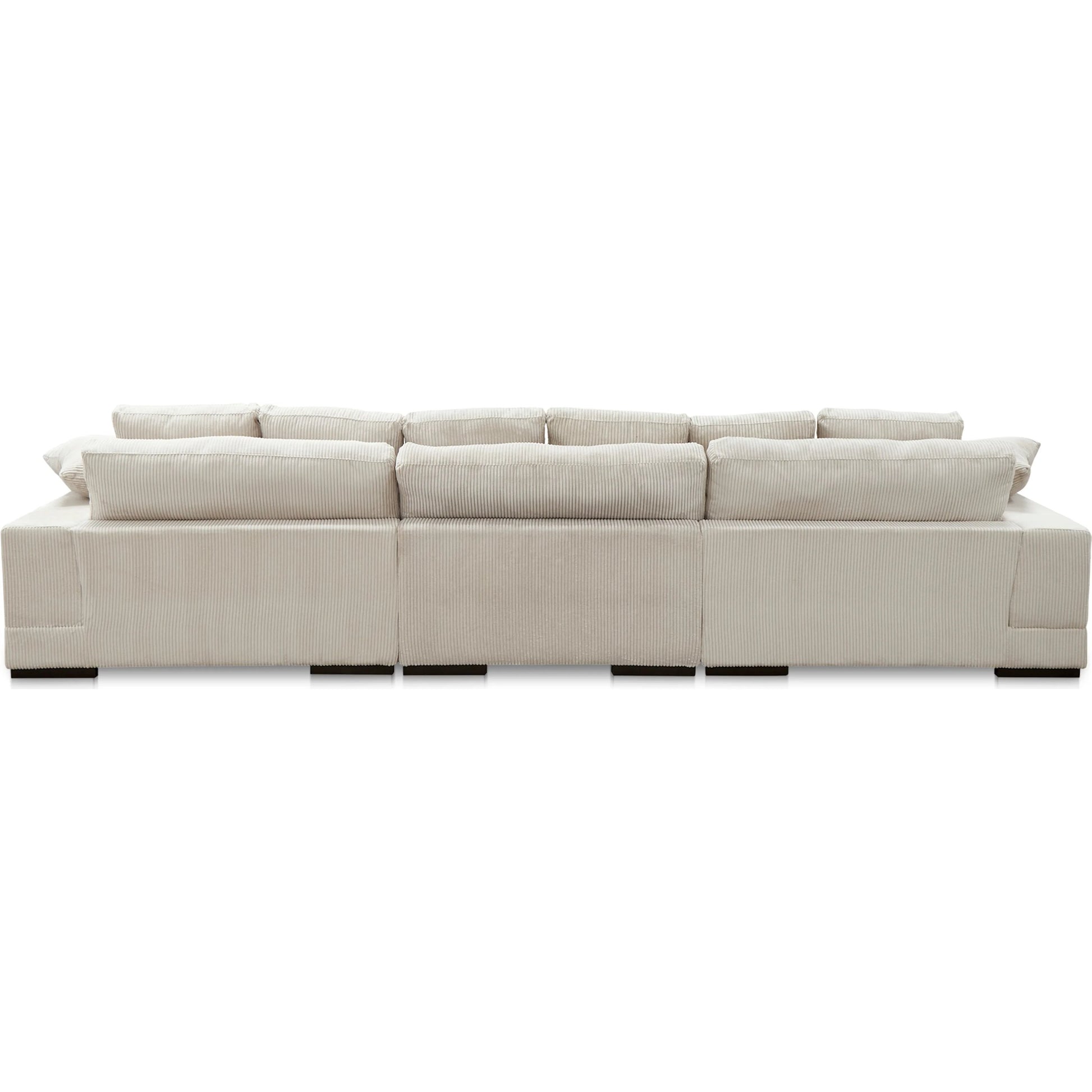 Plunge Large Sectional by Moe's Home Collection. Made from upholstery: 100% polyester, solid wood, plywood construction, s-springs, webbing support, high density foam, fiber-fill in a modern style.