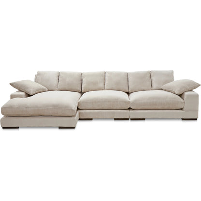 Plunge Large Sectional by Moe's Home Collection. Made from upholstery: 100% polyester, solid wood, plywood construction, s-springs, webbing support, high density foam, fiber-fill in a modern style.