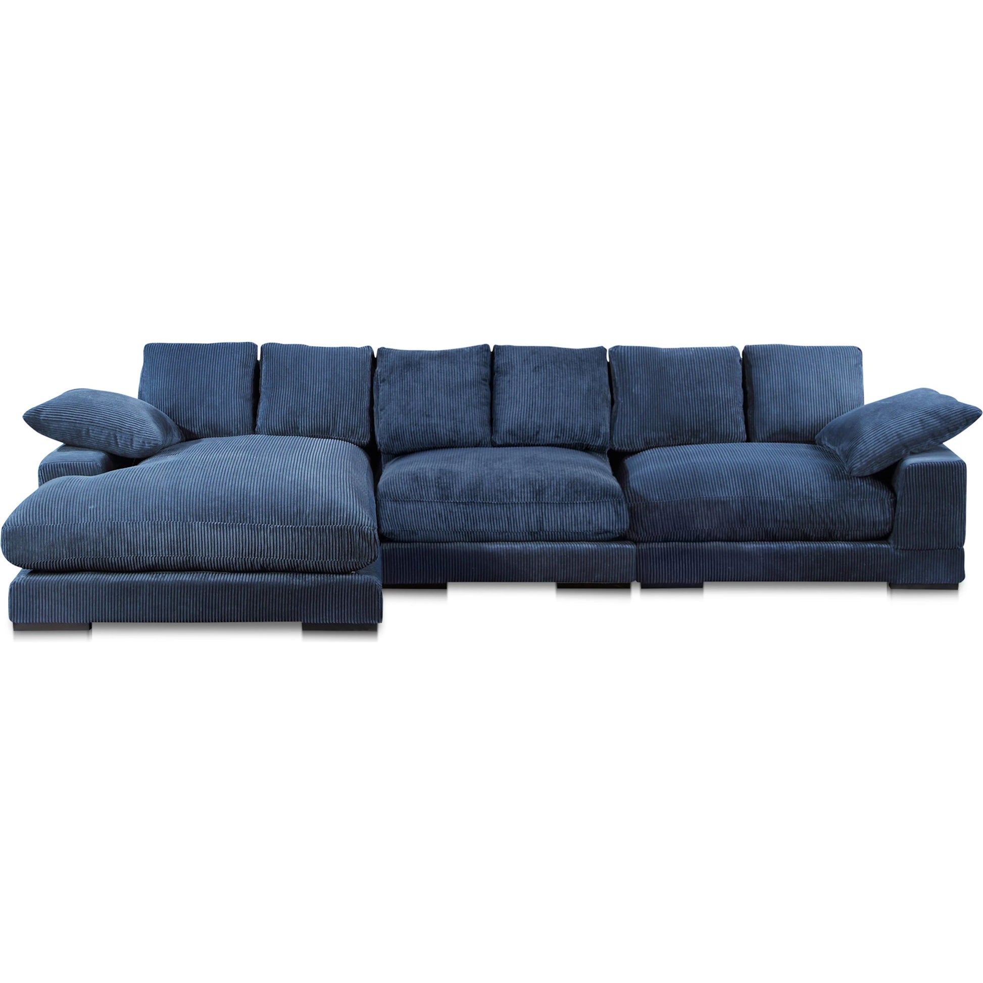 Plunge Large Sectional by Moe's Home Collection. Made from upholstery: 100% polyester, solid wood, plywood construction, s-springs, webbing support, high density foam, fiber-fill in a modern style.