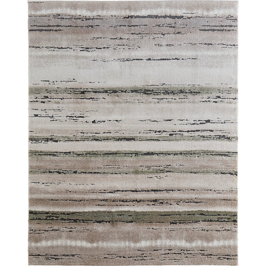000 SI-2635532,SI-2635533,SI-2635534,SI-2635535,SI-2635536 | Primary Silo | Gilmore Stripes GIL39UQF Rug by Feizy in ivory, gray, green. Made from polypropylene in a unique style.
