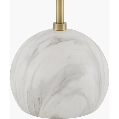 Tunja Accent Table Lamp by Livabliss in electroplated. Made from iron, metal, plastic in a rustic style.