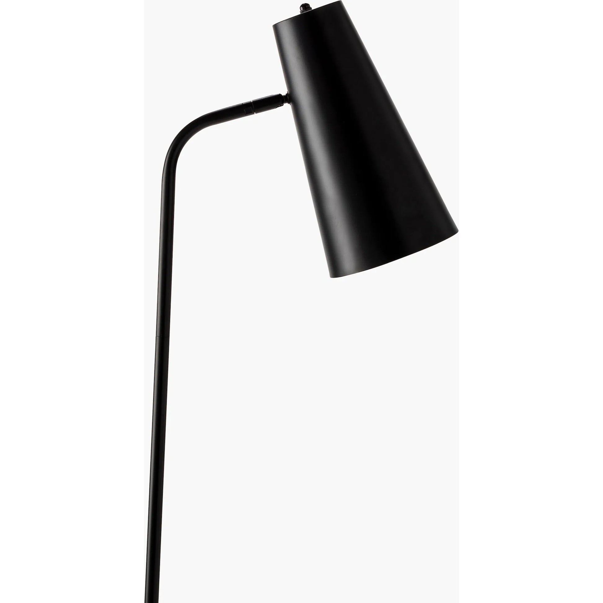 Tanner Floor Lamp by Livabliss in brushed. Made from body: metal, base: metal, shade (outside): metal, finial: metal in a modern style.