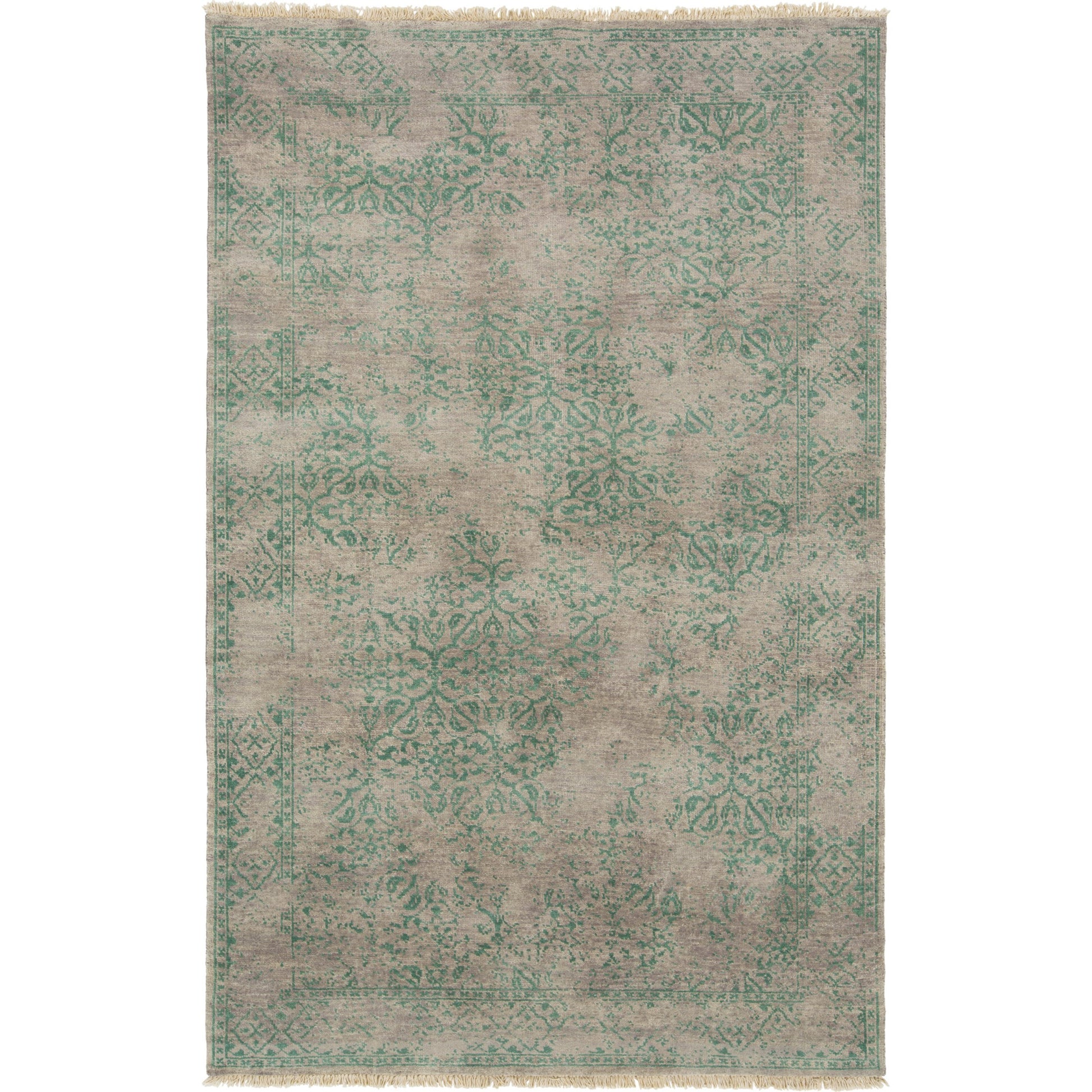 Transcendent TNS-9011 Indoor/Outdoor Rug by Surya in gray, pink. Made from 100% wool in a unique style.