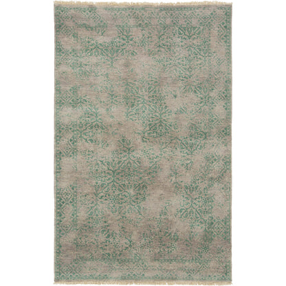 Transcendent TNS-9011 Indoor/Outdoor Rug by Surya in gray, pink. Made from 100% wool in a unique style.