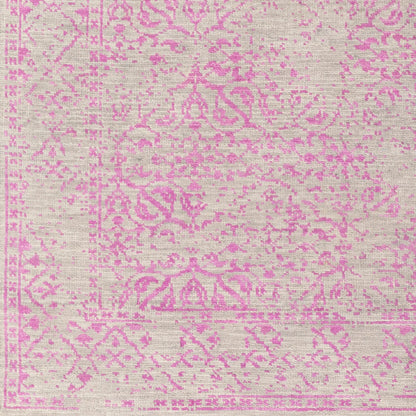 Transcendent TNS-9011 Indoor/Outdoor Rug by Surya in gray, pink. Made from 100% wool in a unique style.