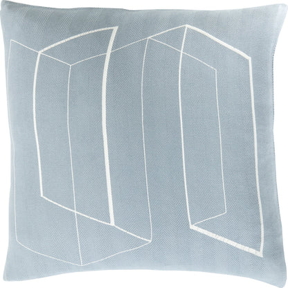 Teori Indoor/Outdoor Pillow by Surya. Made from 100% cotton in a modern style.