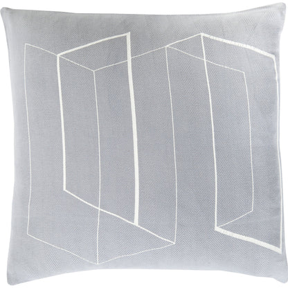 Teori Indoor/Outdoor Pillow by Surya. Made from 100% cotton in a modern style.