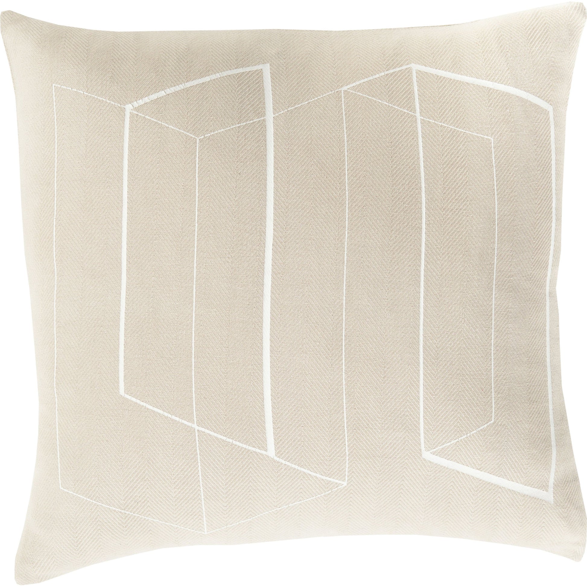 Teori Indoor/Outdoor Pillow by Surya. Made from 100% cotton in a modern style.
