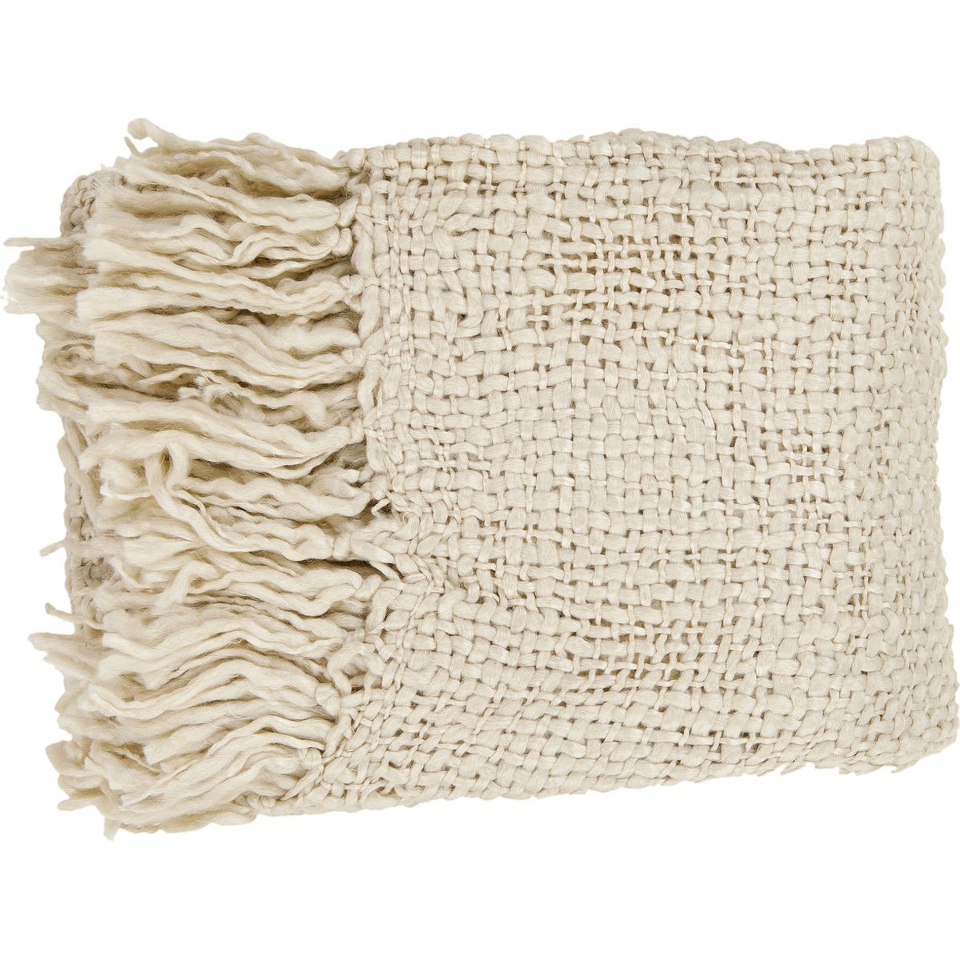 Tobias - 24758 by Surya in ivory. Made from 70% acrylic, 30% wool in a traditional style.