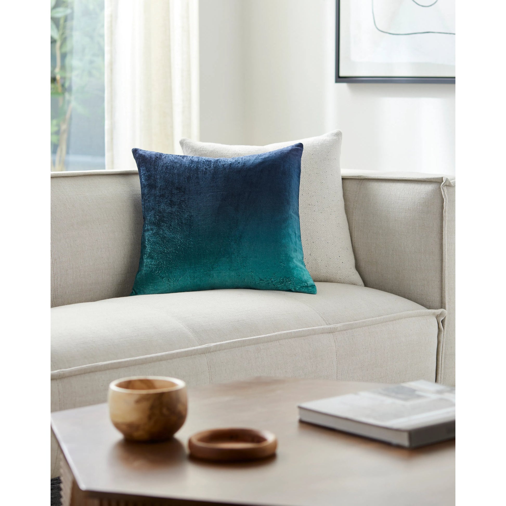 Theodosia Pillow - 491620 by Surya. Made from viscose in a modern style.