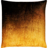 Saffron, Dark Brown / Down Feather / 18" x 18"
