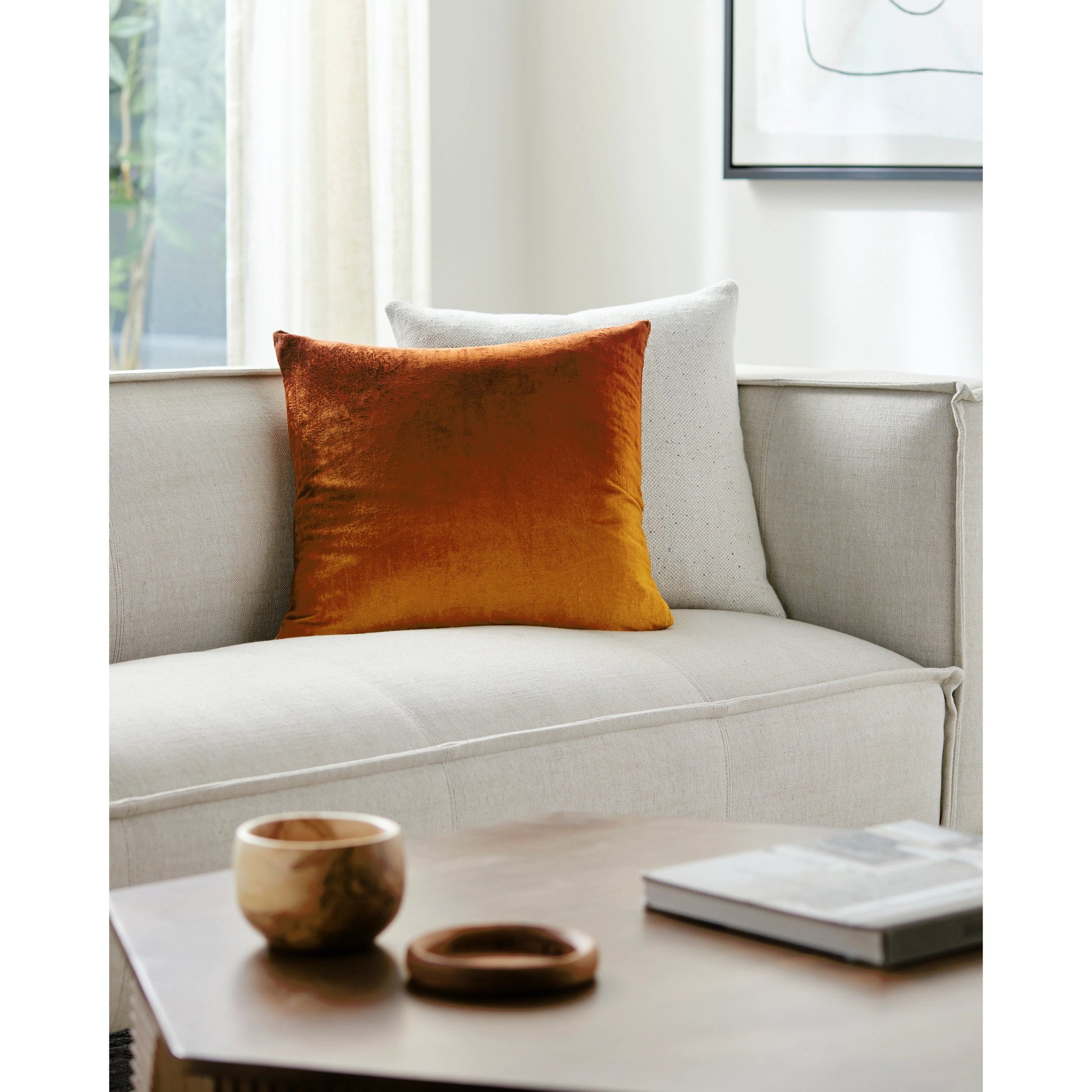 Theodosia Pillow - 491620 by Surya. Made from viscose in a modern style.