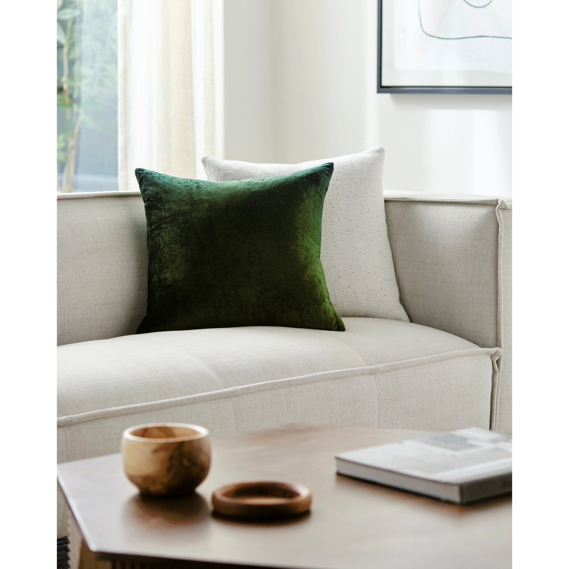 Theodosia Pillow - 491620 by Surya. Made from viscose in a modern style.