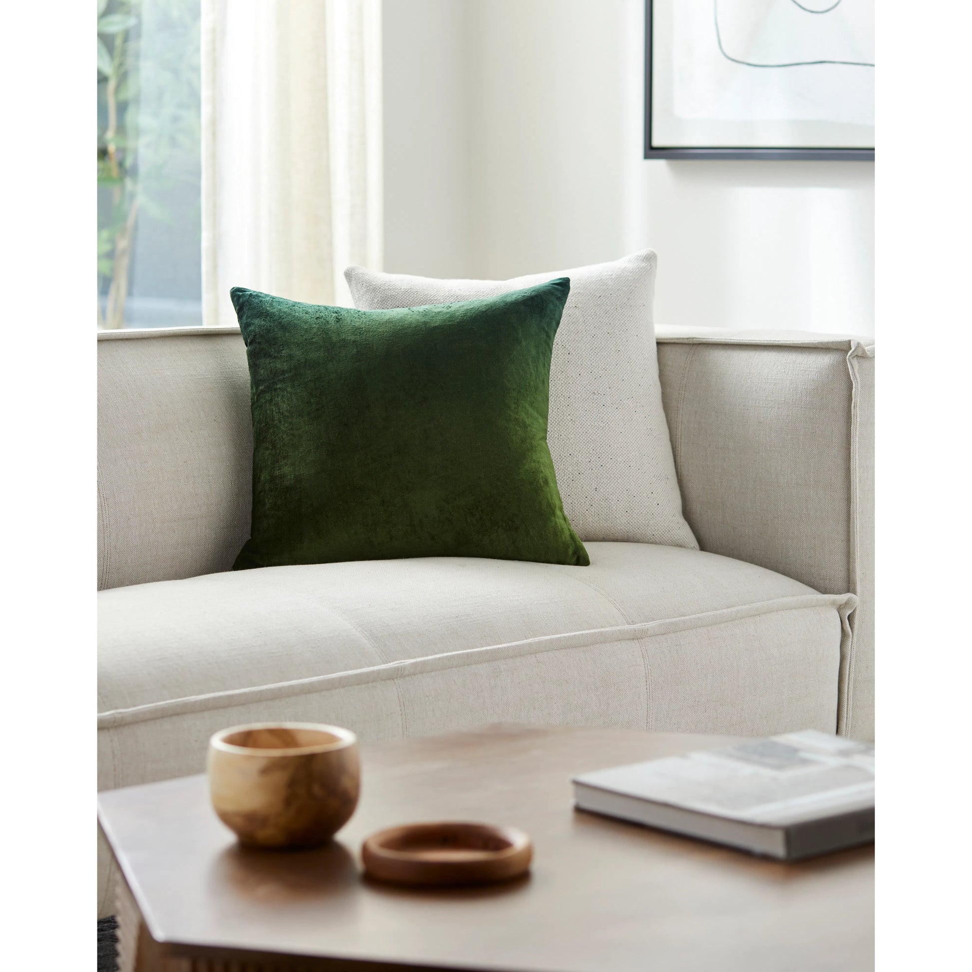 Theodosia Pillow - 491620 by Surya. Made from viscose in a modern style.