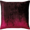 Dark Plum, Burgundy / Down Feather / 18" x 18"