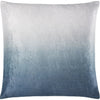 Steel Blue, Slate, Silver, Pearl / Down Feather / 18" x 18"