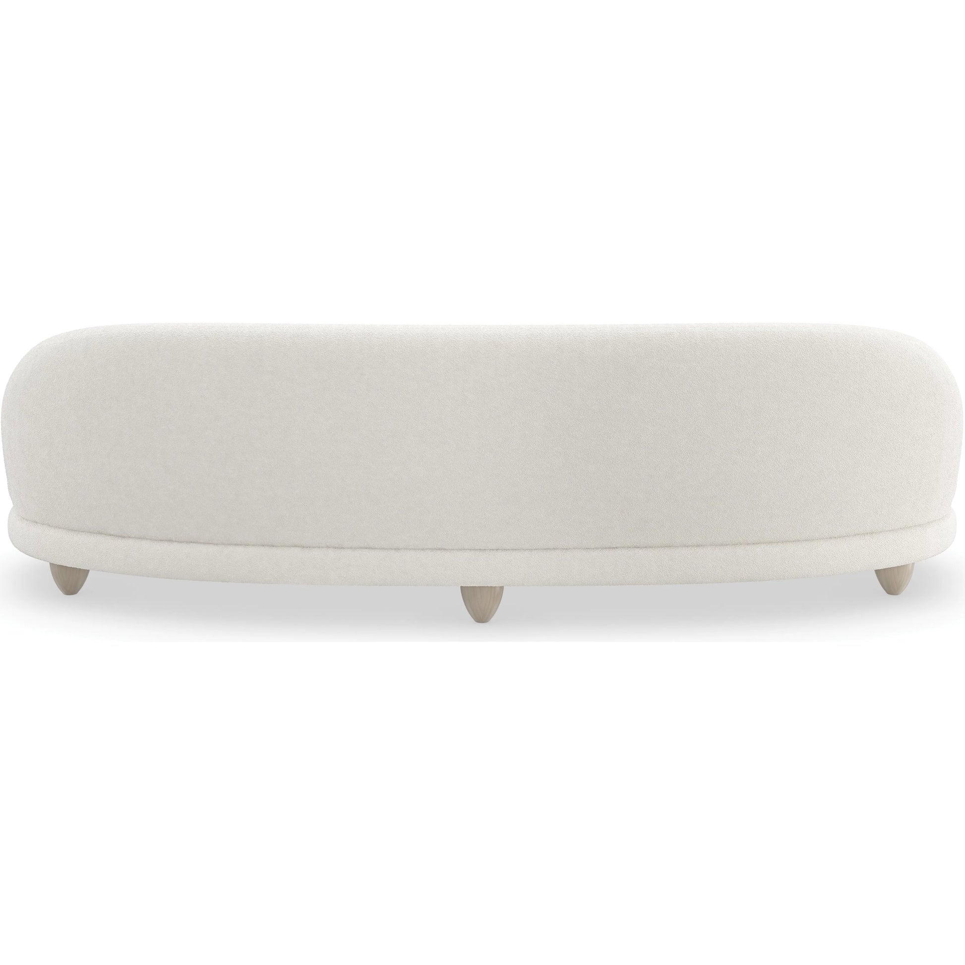 Tulum 110" Sofa by Caracole in sabbia. Made from ash, japanese sen in a transitional style.