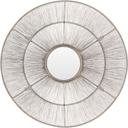 Topola - 30923 by Surya in metallic silver and powder coated. Made from metal in a transitional style.