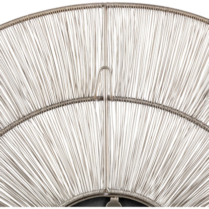 Topola - 30923 by Surya in metallic silver and powder coated. Made from metal in a transitional style.