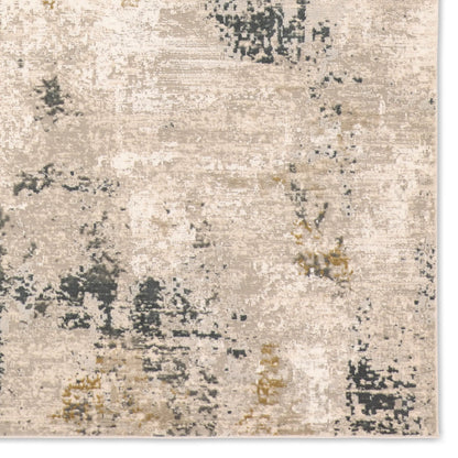 Toprak TOP01 Rug by Jaipur Living in tan. Made from 100% polyester in a unique style.
