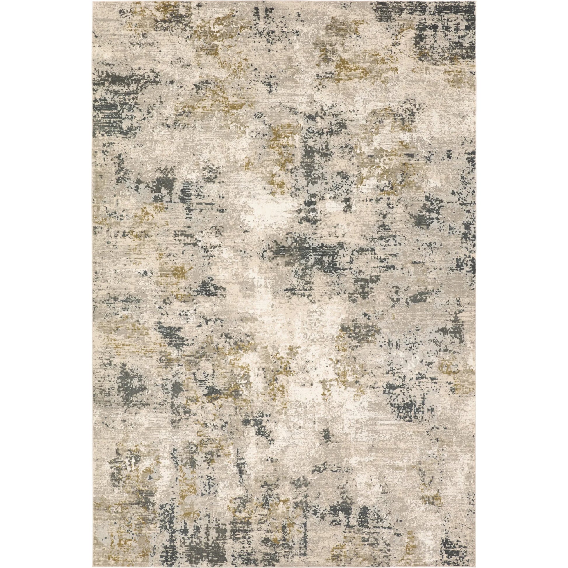 Toprak TOP01 Rug by Jaipur Living in tan. Made from 100% polyester in a unique style.