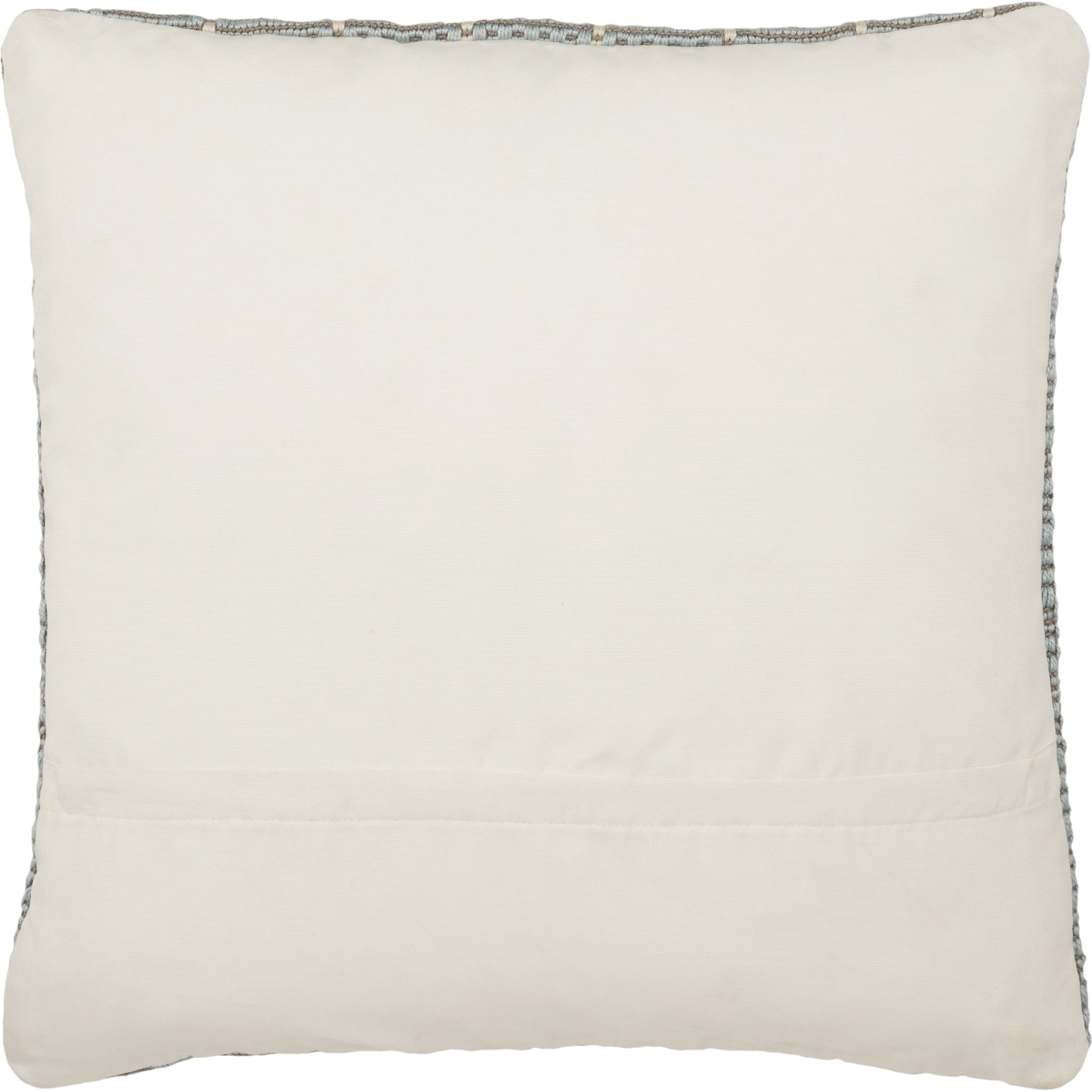 Torren TOR01 Pillow by Jaipur Living in light blue, gray. Made from 100% polyester in a modern style.