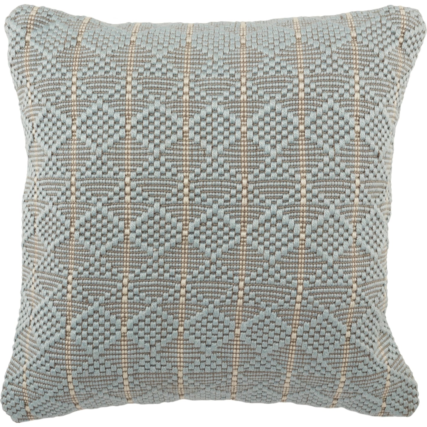 016 SI-2061998 | Primary Silo | Torren TOR01 Pillow by Jaipur Living in light blue, gray. Made from 100% polyester in a modern style.